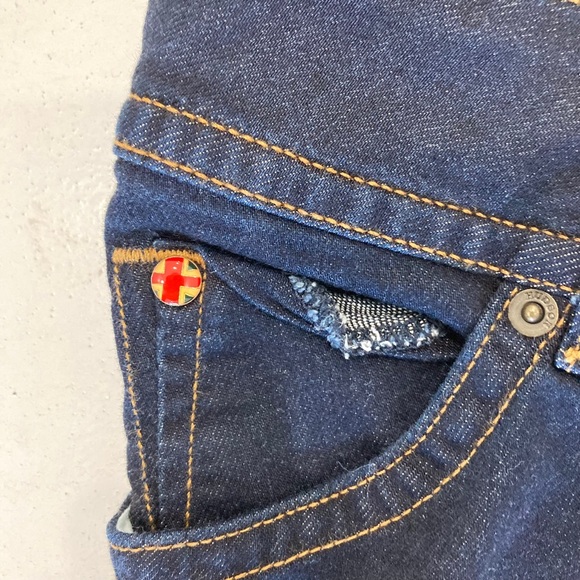 Hudson Jeans Dark Blue Flare Women's Jeans - Picture 6 of 16